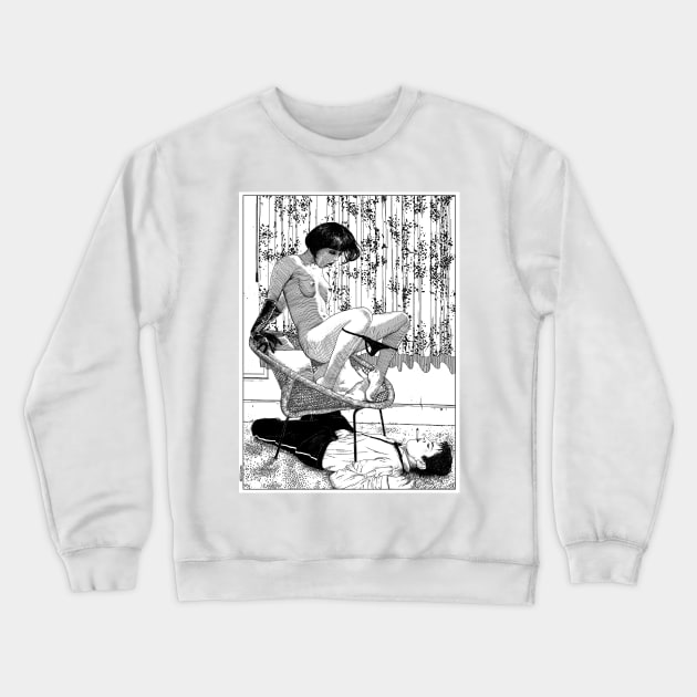 asc 518 - L'immobilisation (The entrapment) Crewneck Sweatshirt by apolloniasaintclair